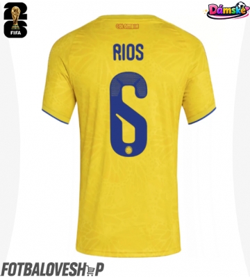 Kolumbie Richard Rios #6 Dámské Domácí Dres MS 2026 Krátký Rukáv